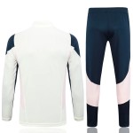 Ajax Amsterdam Quarter Zip Sweatshirts Anzüge 2023-24 Weiße
